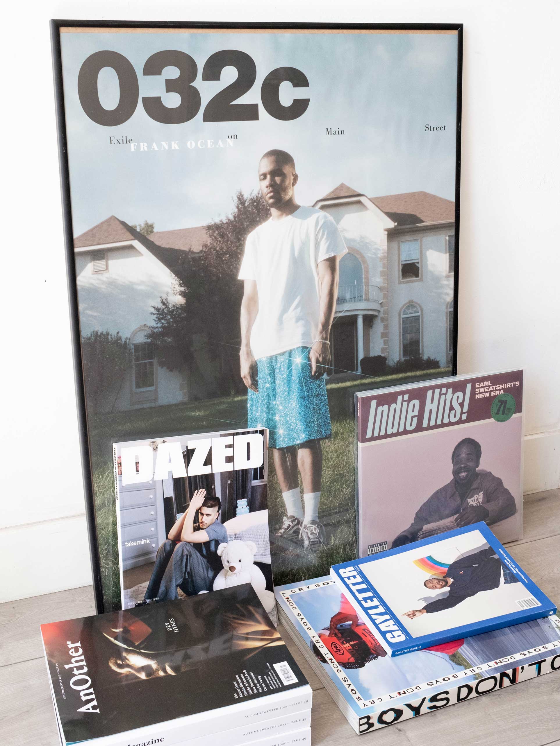 032c - Frank Ocean Poster by Petra Collins Winter 2017 - image 2