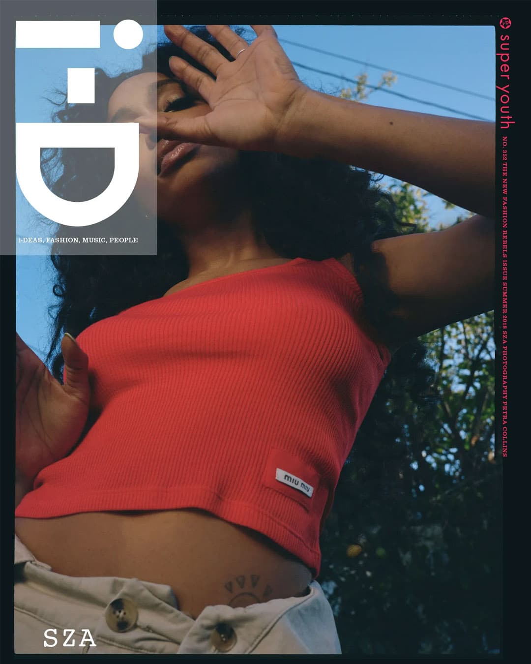 i-D Magazine 2018 - SZA Cover Issue No. 352 - image 2