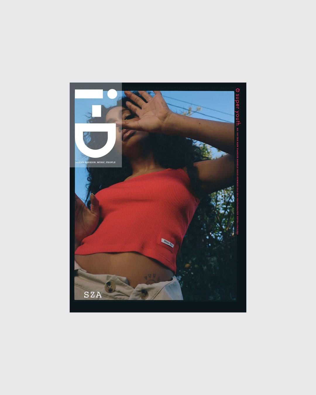 i-D Magazine 2018 - SZA Cover Issue No. 352