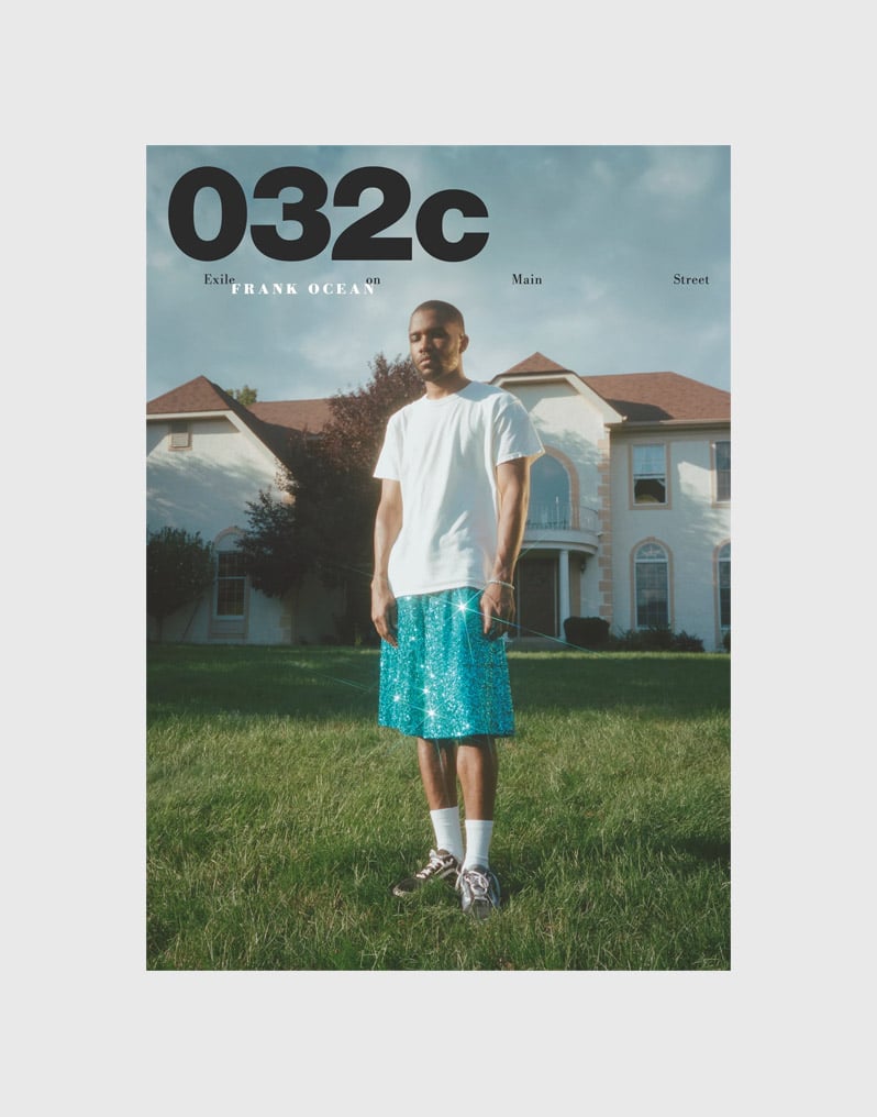 032c - Frank Ocean Poster by Petra Collins Winter 2017 - 1